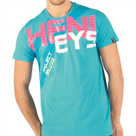 Henleys Mens Sopel T-Shirt Turquoise