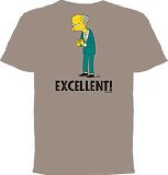 Henleys The Simpsons - Excellent! /Extra Large (Mens 42`- 44`)