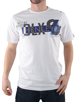 Henleys White Cablerb T-Shirt