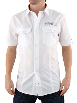 Henleys White Mersham Shirt