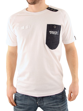 Henleys White Morri T-Shirt