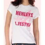 Henleys Womens Bramble a T-Shirt White