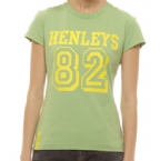 Henleys Womens Gaynor T-Shirt Green