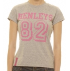 Henleys Womens Gaynor T-Shirt Grey Marl