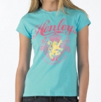Henleys Womens Stall T-Shirt Horizon Blue