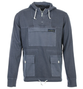 Henri Lloyd Althea Indigo Hooded Sweatshirt