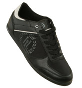 Black `Calvi` Trainers