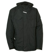 Black Hooded Jacket