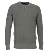 Henri Lloyd Bret Grey Crew Neck Sweater