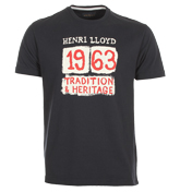 Henri Lloyd Brisa Navy T-Shirt with Printed Design