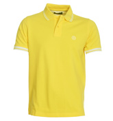 Henri Lloyd Byron Yellow Polo Shirt