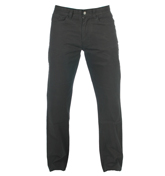 Carline Pant Black Cotton Jeans -