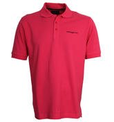 Henri Lloyd Cowes Cerise Pink Pique Polo Shirt