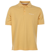 Henri Lloyd Cowes Custard Yellow Polo Shirt