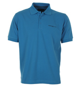 Cowes Mid Blue Polo Shirt