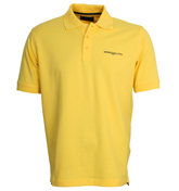 Henri Lloyd Cowes Yellow Pique Polo Shirt