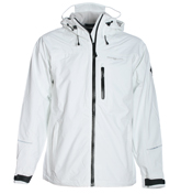Henri Lloyd Craven White Hooded Jacket