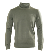 Henri Lloyd Gun Metal Grey Roll Neck Sweater