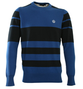 Henri Lloyd Helford Blue and Black Sweater