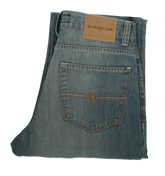 Henri Lloyd Keills Mid Blue Straight Leg Jeans -