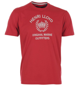 Henri Lloyd Lasata Red T-Shirt