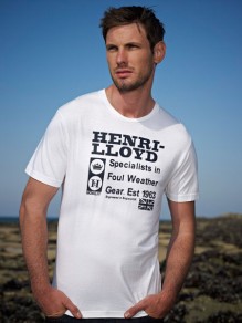 Henri Lloyd Mens Fitted Heritage Print T-Shirt