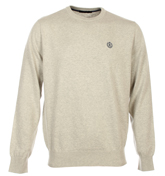 Henri Lloyd Moray Light Grey Crew Sweater