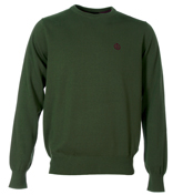 Henri Lloyd Moray Racing Green Crew Neck Sweater