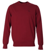 Moray Red Crew Neck Sweater