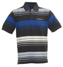 Henri Lloyd Navy and Blue Pique Polo Shirt