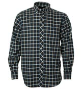Henri Lloyd Navy Check Long Sleeve Shirt (Carmel)