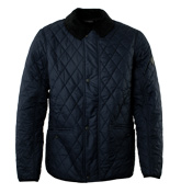 Navy Quilted Jacket (Alperton)