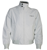 Turi White Bomber Jacket