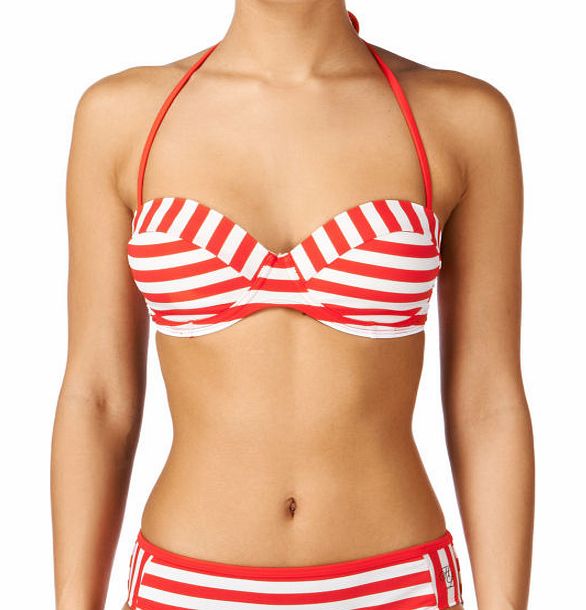 Henri Lloyd Womens Henri Lloyd Aria Bikini Top - Lychee