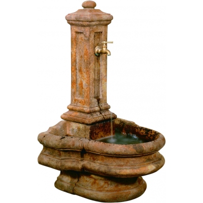 Henri Studios Column Well Fountain