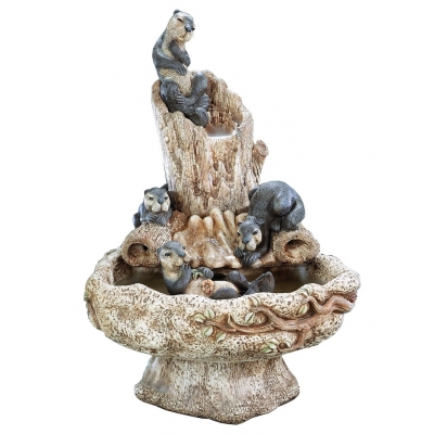 Henri Studios Otter Playground Fountain