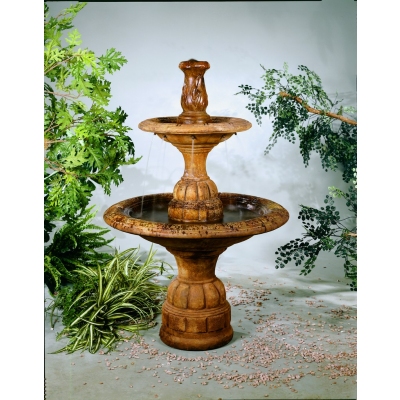 Henri Studios Small Contemporary Tier Fountain
