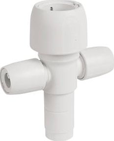 Hep2O, 1228[^]8303F 2-Port Manifold Socket/Blank Spigot 22 x