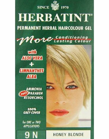Herbatint 9N Honey Blonde Permanent Herbal Hair Colour Gel 135ml