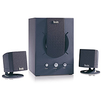 Hercules XPS210 2.1 Black Speakers Retail