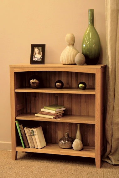 Hereford Oak Medium Bookcase