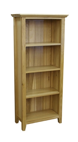 hereford Rustic Oak 4ft 6in x 2ft Bookcase