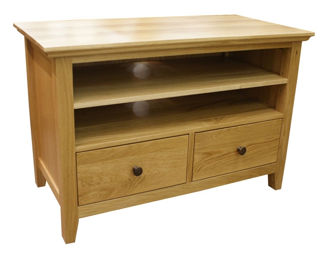 hereford Rustic Oak Small TV Unit