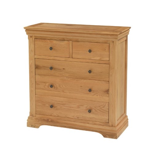Heritage Furniture Bayonne Oak 2   3 Drawer Chest