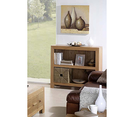 Heritage Furniture UK Ltd Laguna Oak 2 Shelf Bookcase