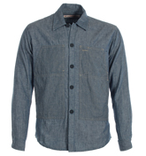 Heritage Research LRRP Blue Stripe Shirt