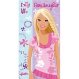 Barbie Birthday Card Granddaughter 125 x 234mm