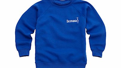 Heronsgate School Unisex Sweatshirt, Blue