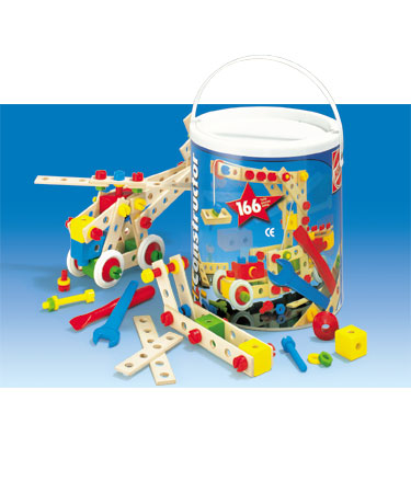 166 pc CONSTRUCTOR SET