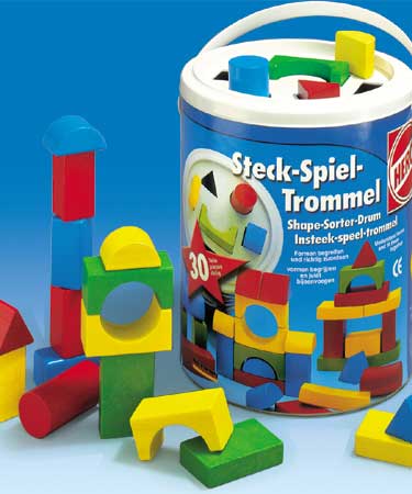 30 pc SHAPE SORTER DRUM